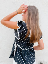 Load image into Gallery viewer, All of The Charm Polka Dot Blouse