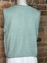 Load image into Gallery viewer, Seafoam Breeze Knit Tank
