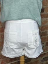 Load image into Gallery viewer, Clean White Wrap Risen Skort