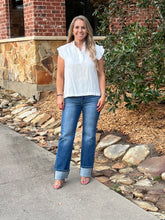 Load image into Gallery viewer, Downtown Cuffed Straight-Leg Jeans