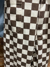 Load image into Gallery viewer, The Brown Checkmate Wide-Leg Pants