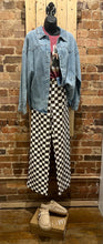 Load image into Gallery viewer, The Brown Checkmate Wide-Leg Pants