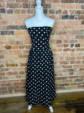 Load image into Gallery viewer, Pretty Woman Polka Dot Midi Dress