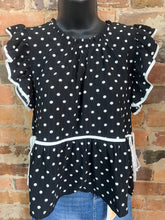 Load image into Gallery viewer, All of The Charm Polka Dot Blouse