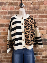 Load image into Gallery viewer, The Callie Mixed Print Cardigan