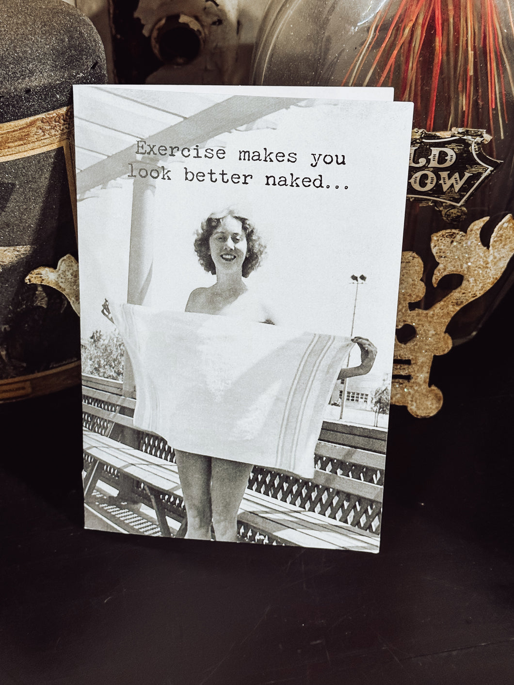 Greeting Card - Better Naked