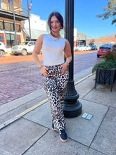 Load image into Gallery viewer, The Wild Streak Leopard Wide-Leg Pants
