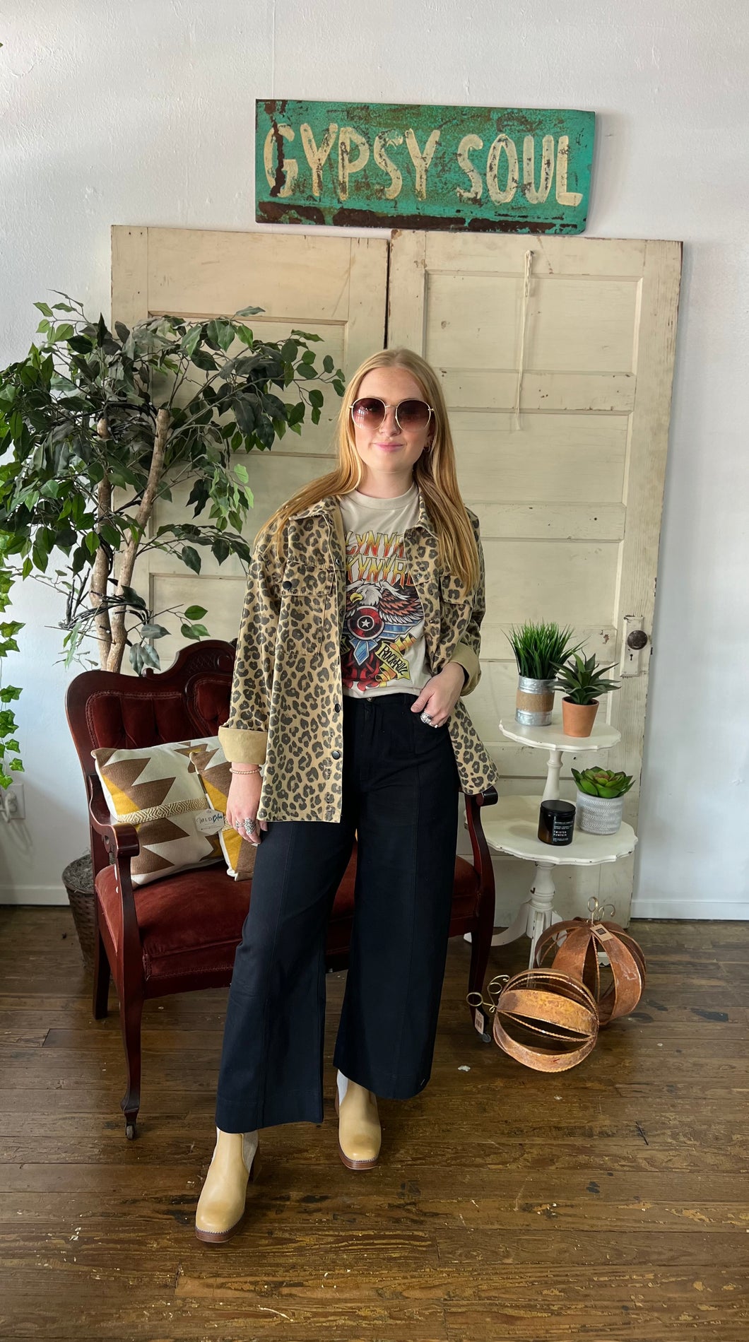 Leopard Print Shacket
