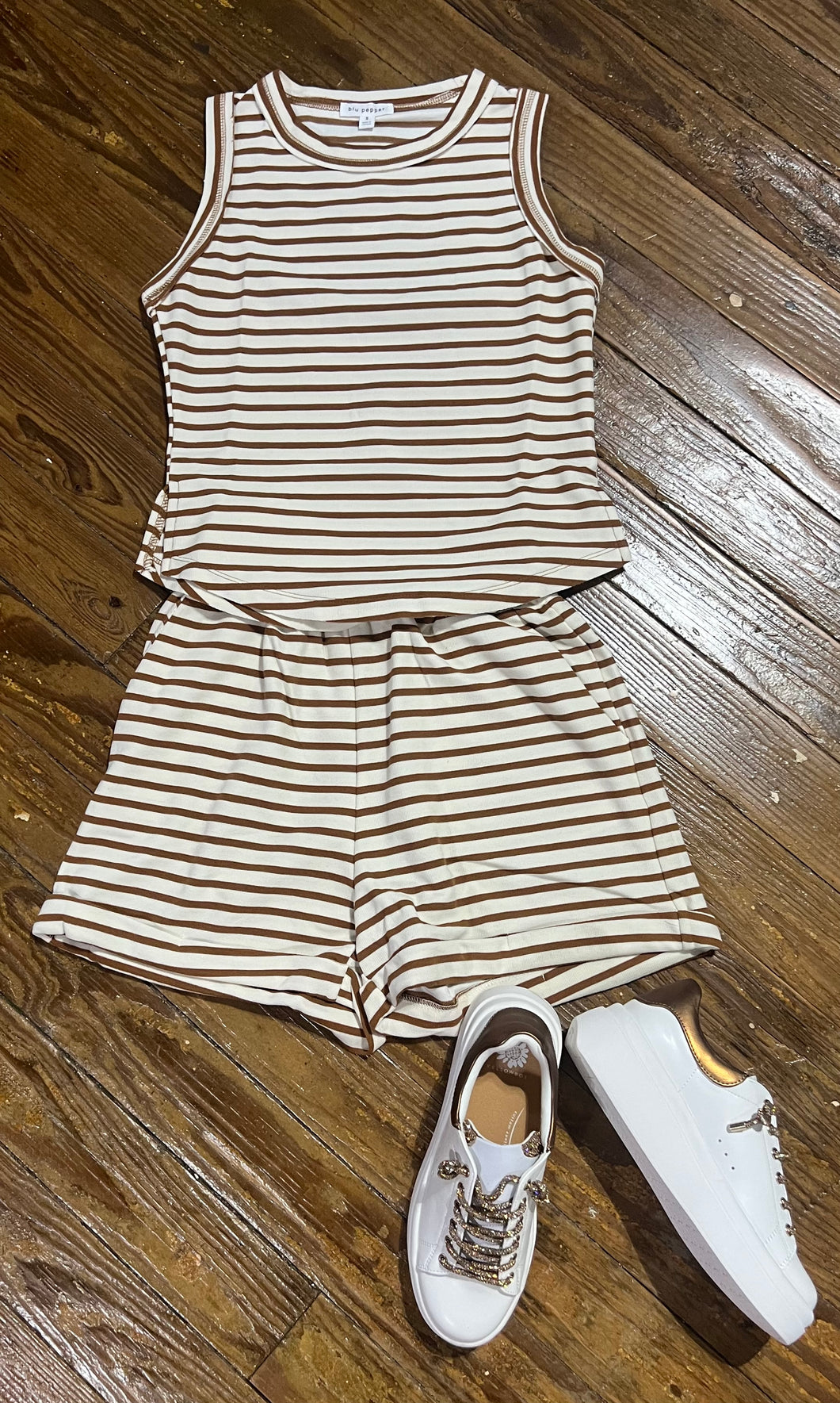 The Sandbar Stripe Tank