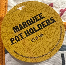 Load image into Gallery viewer, El Arroyo Marquee Pot Holder Set
