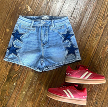 Load image into Gallery viewer, Star of the Show Jean Shorts

