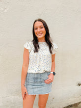 Load image into Gallery viewer, Bluebell Floral Blouse
