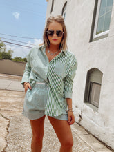 Load image into Gallery viewer, Green Striped Set
