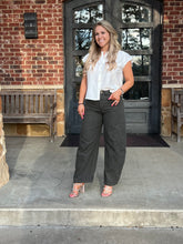 Load image into Gallery viewer, The Charcoal Everyday Utility Wide-Leg Pant
