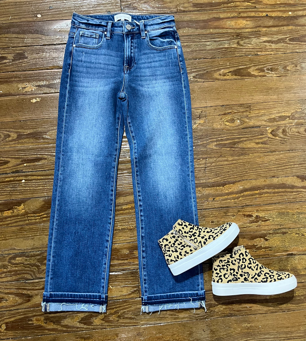Risen Jean - Dark straight leg Jean
