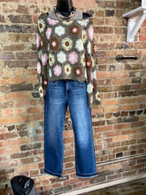 Load image into Gallery viewer, Crochet knit top
