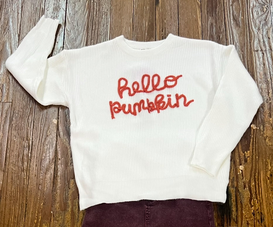 Hello Pumpkin Sweater