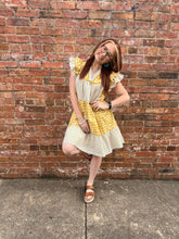 Load image into Gallery viewer, The Sunny Day Patchwork Dress

