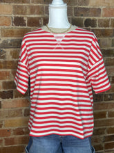 Load image into Gallery viewer, Cherry Striped Tee
