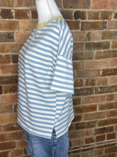 Load image into Gallery viewer, Blue Breeze Striped Tee
