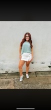 Load image into Gallery viewer, Clean White Wrap Risen Skort
