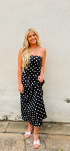 Load image into Gallery viewer, Pretty Woman Polka Dot Midi Dress
