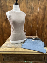 Load image into Gallery viewer, Washed Ribbed Knit Tank
